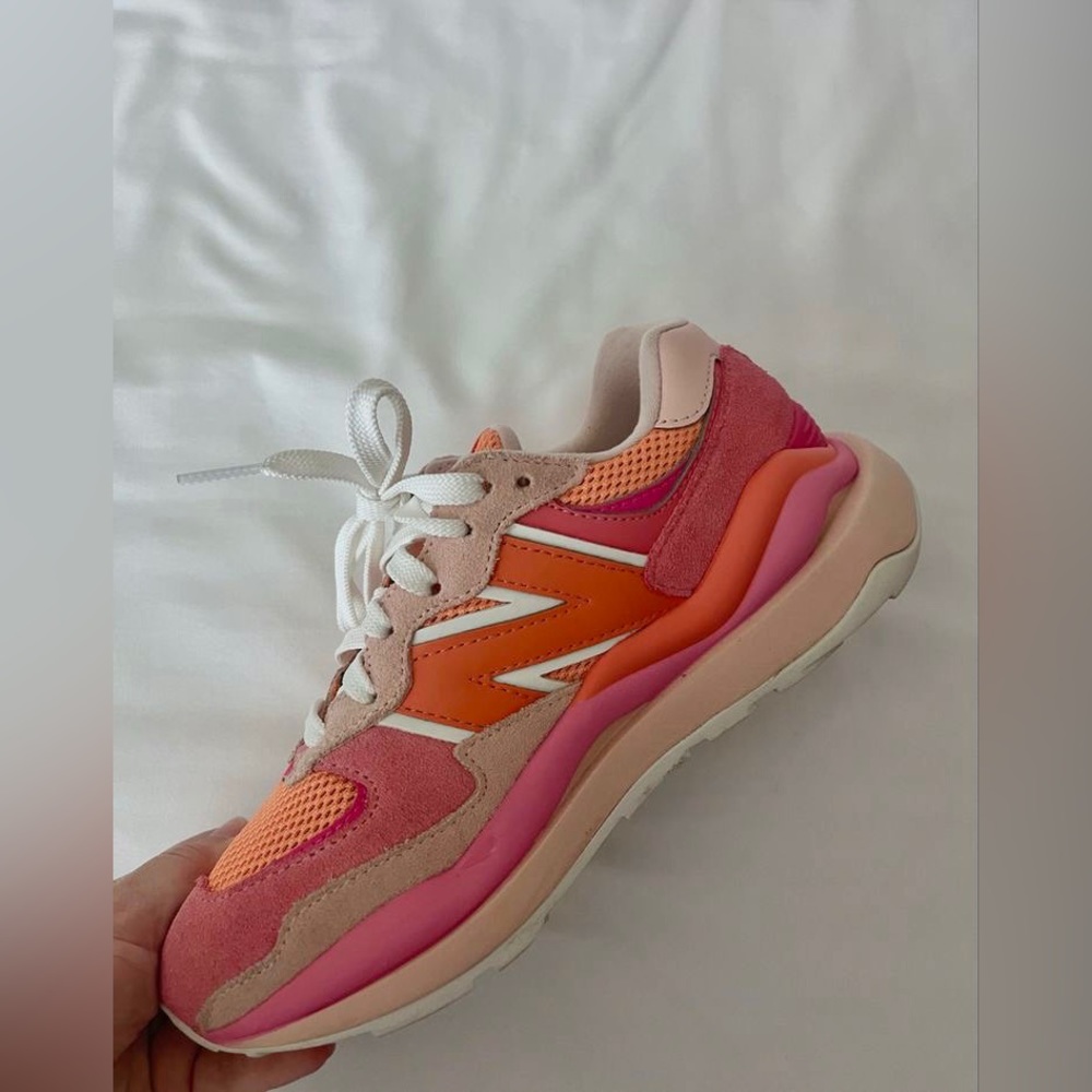 New Balance Women’s 57/40 Pink & Orange “Valentine’s Day” Sneakers